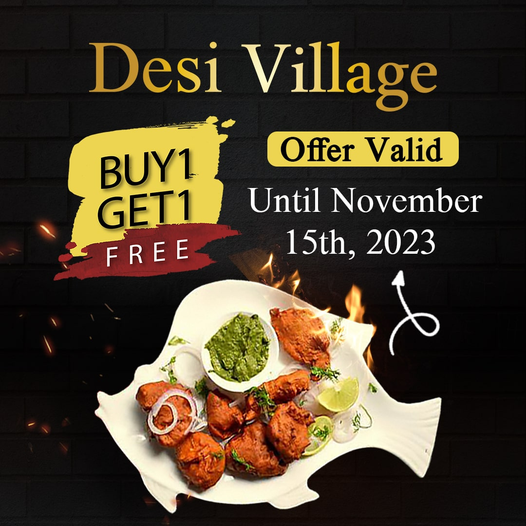 Example of Restaurant Social Media Promotion Banner