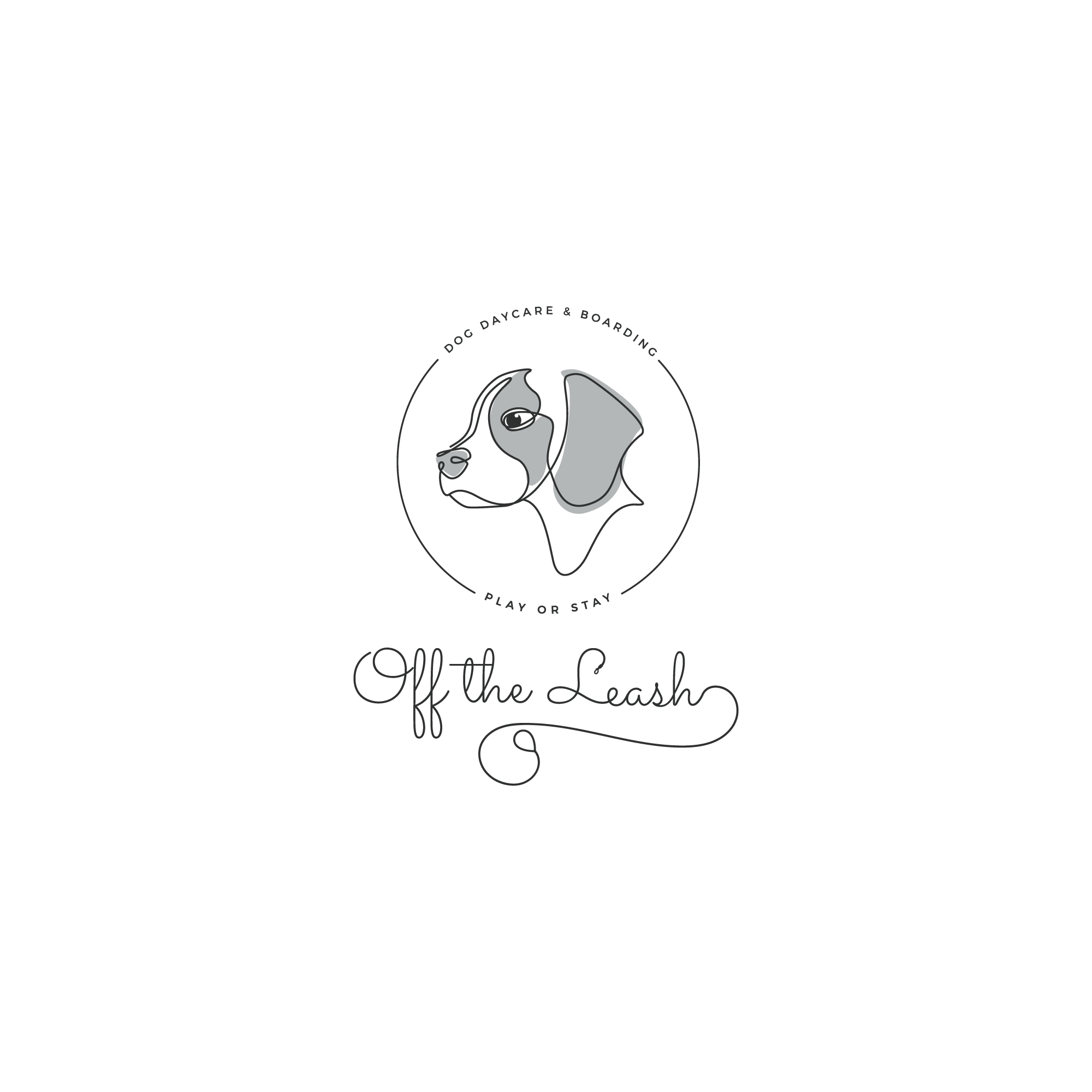 Off The Leash Logo adobe branding design designer dog graphic design illustration illustrator logo love pet photoshop