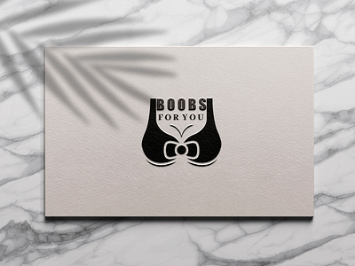 Modern Boobs logo best boobs branding client content design graphic design illustration logo mockup typography vector