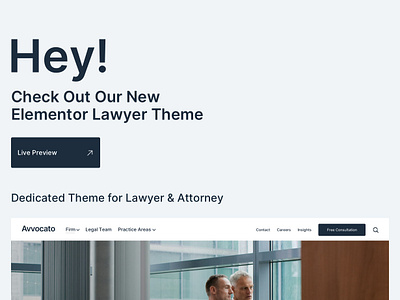 Lawyer - WordPress Theme wordpress theme