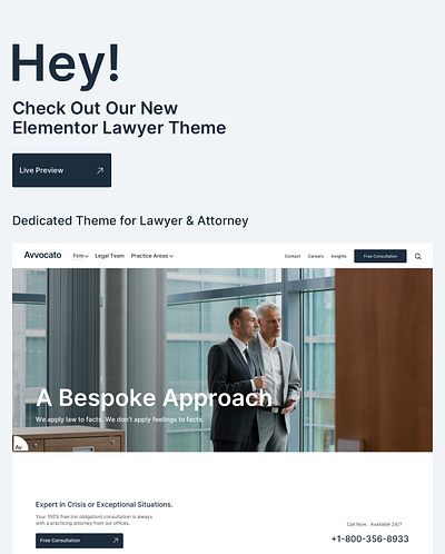 Lawyer - WordPress Theme wordpress theme