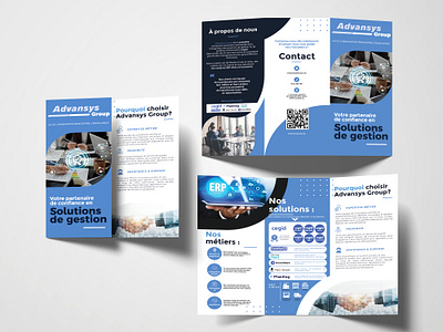 Corporate Business Fold Brochure company brochure corporate business corporate design design graphic design graphic illustration marketing materials professional brochure trifold brochure