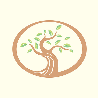 Tree logo branding graphic design logo nature tree wood