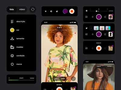 Projet IA app ui uidesign ux ux design