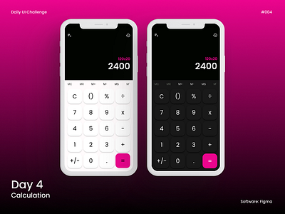 Daily UI: Calculation calculator dailyui design figma uidesign