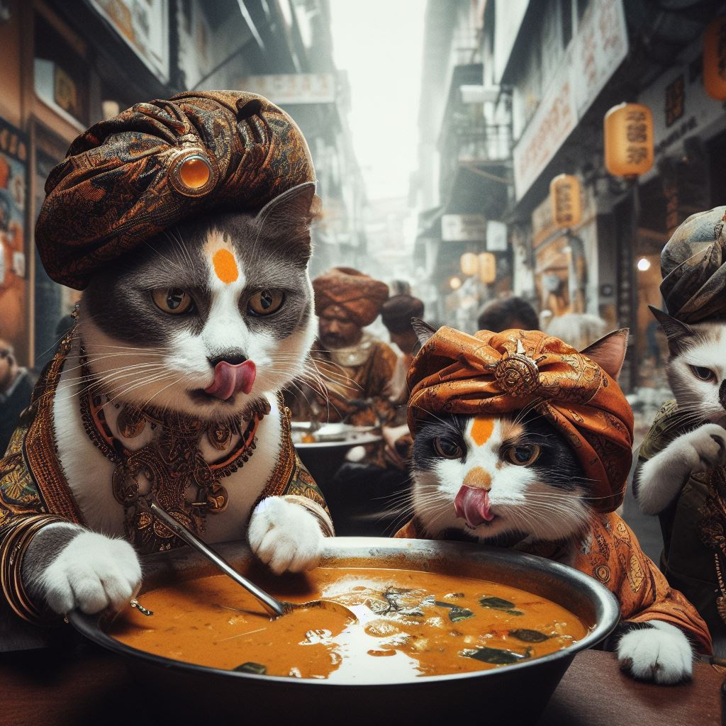 Curry Cats by Lydia S on Dribbble