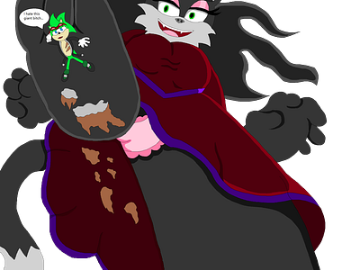 Death Battle: Aurelia Vs Scourge Bonus Picture anthro battles character crush deathbattle fantasy feet fight foot furry illustration mobian moebian scourge sonic sonicoc stomping vixen witch witches