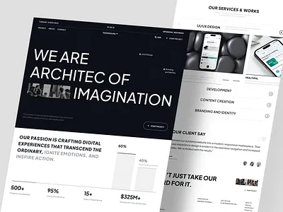 Digital Creative Agency - Teamground agency website clean company profile company website creative agency creative website design digital marketing website landing page marketing website minimalist modern website seo agency studio agency studio agency website studio website ui ux web design website