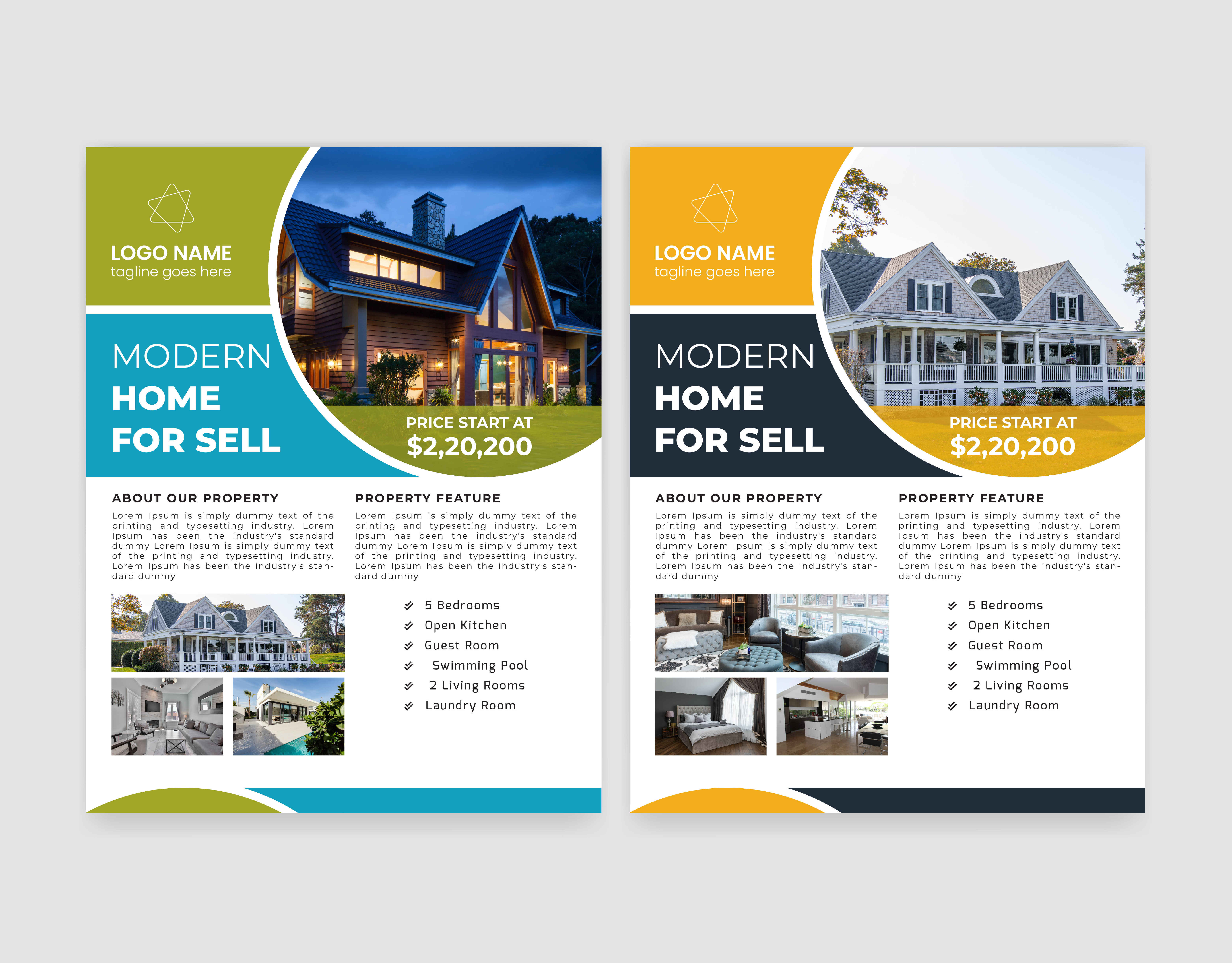 Modern Home Sell Flyer Design banner brochure business flyer corporate flyer flyer flyer design graphic design home rent home sell banner leaflet motion graphics poster real easted flyer