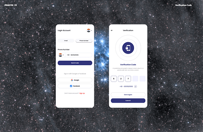 Dailyui - 111 Verification code 3d animation app branding dailyui design figma graphic design illustration logo mobile motion graphics typography ui uiux