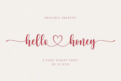 Hello Honey Font Free Download