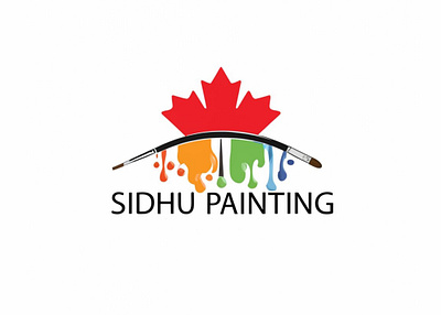 SIDU PAINTING (CLIENTS) 3d artisticexpression beautiful card branding design graphic design illustration logo painting logo ui vector