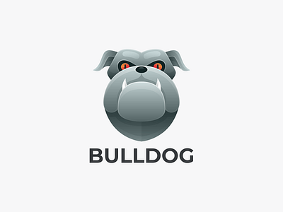 BULLDOG branding bulldog coloring bulldog logo design graphic design icon logo