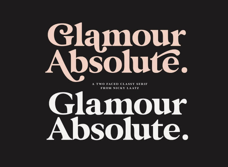 Glamour Absolute Font Free