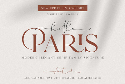 Hello Paris Font Free Download