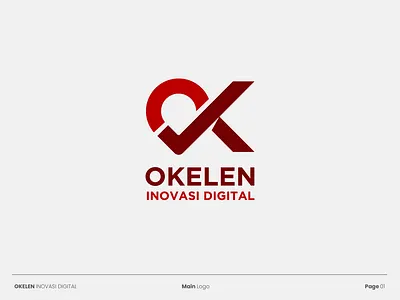 OKELEN Inovasi Digital brandidentity branding brandmark corporatebranding logo