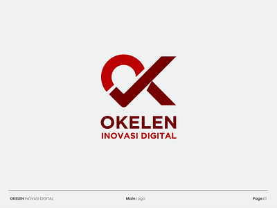 OKELEN Inovasi Digital brandidentity branding brandmark corporatebranding logo