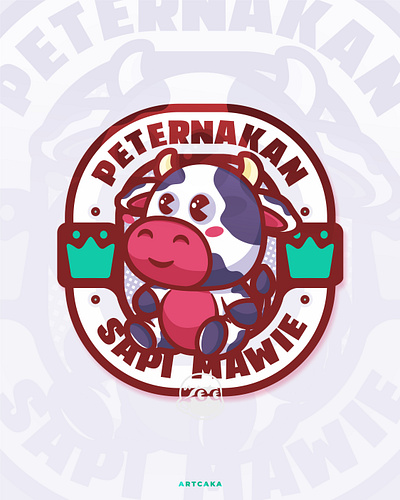 Cattle Farm Logo Design agriculture branding cow design esport farm logo illustration logo logo animal mascot mascot logo mascotlogo vector