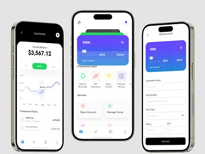Fintech Mobile App analytical app app ui app design banking app branding colorful design creative design dribbble shot finance app fintech app graphic design header logo mobile app modern money transaction motion graphics ui uiux