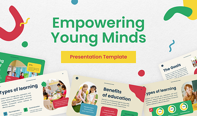 Empowering Young Minds - Presentation Templates child development google slides keynote powerpoint