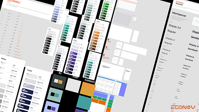 💠 Design System Manual By econev app branding crm design designsystem econev evgheniiconev figma graphic design illustration lizzardlab logo manual ui ux vector web website