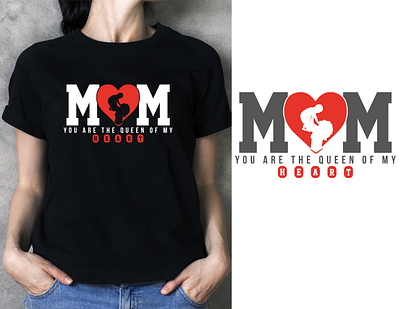 MOM T-Shirt Design modern t shirt design mom t shirt mom t shirt design mothers day t shirt t shirt design typography vector women t shirt design