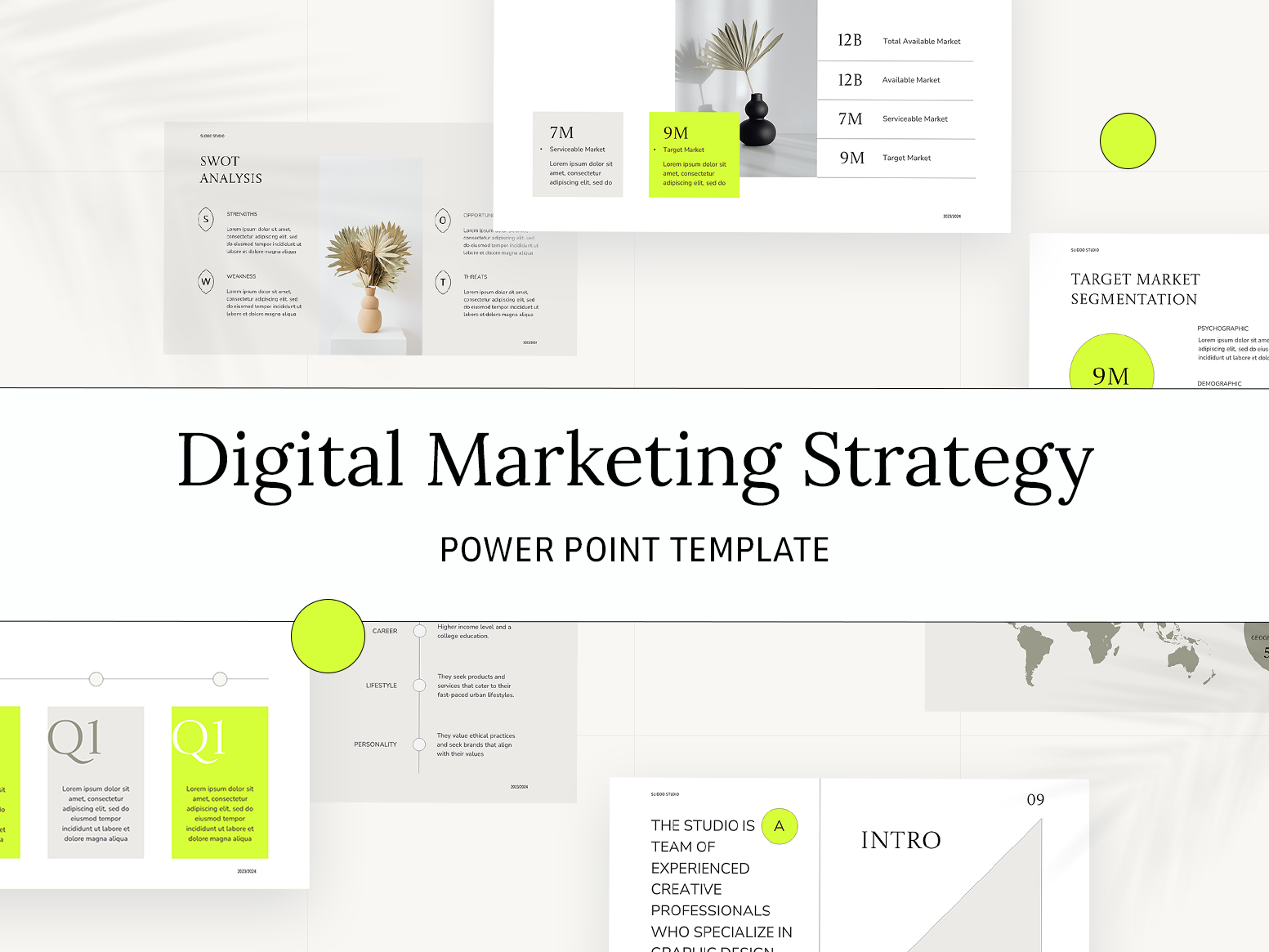 Digital Marketing Strategy - Presentation Templates by COASTA STUDIO on ...