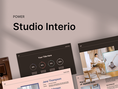 Studio Interio - Presentation Templates google slides home design keynote powerpoint presentation templates