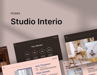 Studio Interio - Presentation Templates google slides home design keynote powerpoint presentation templates