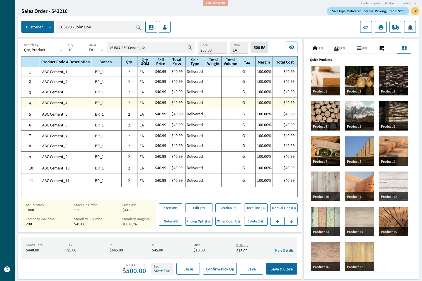 Sales Order UI/UX by Vimal on Dribbble