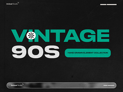 Vintage 90S Illustration Canva Element app branding design graphic design illustration logo typography ui ux vector