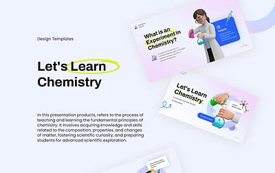 Let's Learn Chemistry - Presentation Templates google slides keynote learning powerpoint