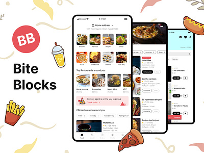 Food Delivery with Blockchain: Unveiling Biteblocks app blockchaininnovation delivery food foodtech ui ux web3 citadel