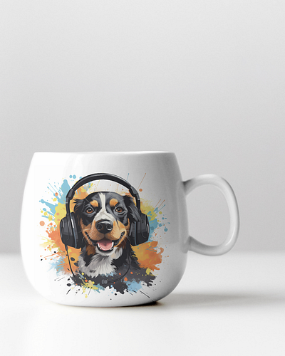 ☕Mug design ☕ ai branding design graphic design illustration mug design print print design printing typography vector