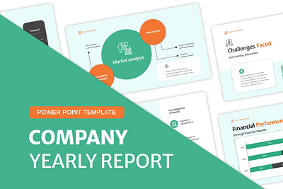Company Yearly Report - Presentation Templates business google slides keynote powerpoint