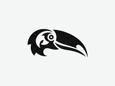 Tucan (+ parrot) animal logo bird logo brand identity branding brandmark custom logo design graphic design identity identity design identity designer logo logo design logo designer logo mark mark negative space negative space logo parrot logo toucan logo visual identity