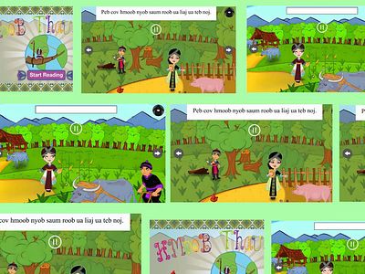 Children eBook Animation App Design animation app design creative animation design figma prototyping uiux design