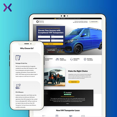 Lead Generation Landing Page/Swiss Vans branding design dribbble shot illustration landingpage lead generation pre launch landing page rent car landing page ui ux