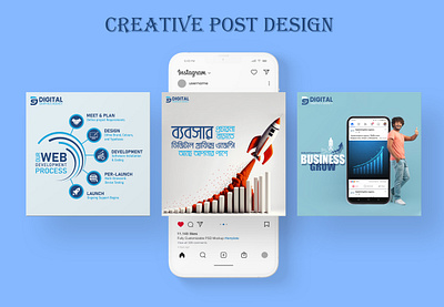 CREATIVE SOCIAL MEDIA POST DESIGN agency post design branding creative design design digital graphics agency graphic design