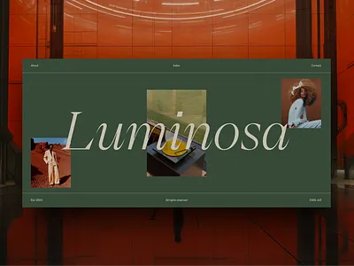 Fashion Website - Concept awwwards branding fashion font hero hero section inspiration landing page luxury photography typography ui ui design uiux ux ux design web web design website website design
