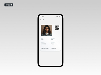 Daily Ui 37 | ID Card 37 card dailyui id idcard