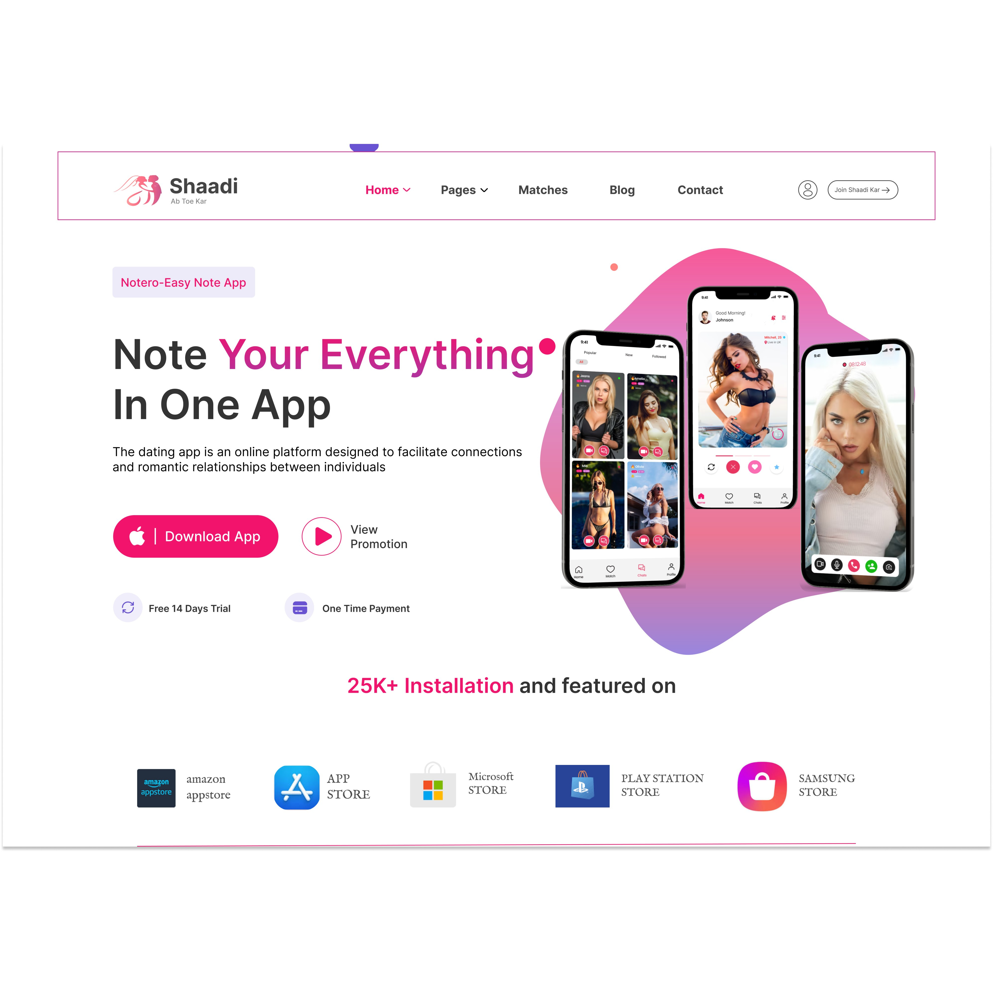 Example of Wedding Website UI UX Design || Figma