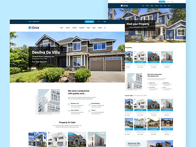 Real Estate HTML5 Template - Ortiz search property