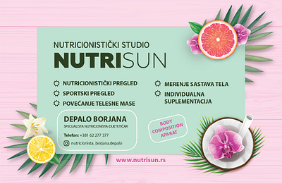 Nutrisun poster bilboard design outdoor branding poster