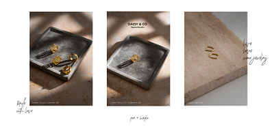 Visual for brand brand branding graphic design identity jewelry visual