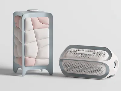 forms 3d concept design illustration