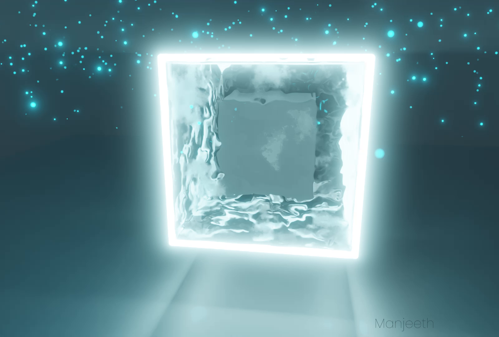 Ice Cube Roll - 3D Animation with PBR Texture Nodes by Manjeeth Shenoy ...