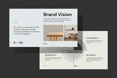 Pranotto Presentation branding design graphic design powerpoint ui web