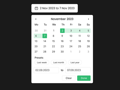 Datepicker calendar date date picker date range picker datepicker
