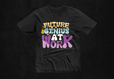 Future Genius Young Scholar T-Shirt Design 3d animation branding cool t shirt design design custom t shirts graphic design groovy t shirt design merchandise motion graphics school t shirt design simple t shirt design statement t shirts t shirt t shirt design template trendy t shirt tshirt designs typography t shirt ui vintage